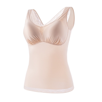 Tummy control vest for women free of bra strong tummy control waist slimming body shaping upper body summer thin style