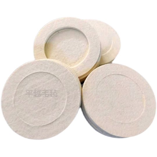 Junta de fieltro de forma especial personalizada fieltro de lana industrial fieltro absorbente de aceite sellado a prueba de polvo junta de sellado de aceite mezclado con fibra química resistente a altas temperaturas
