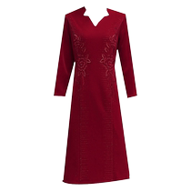 The autumn and winter wedding dress dress 2023 new female noble Yang to the wedding party festival