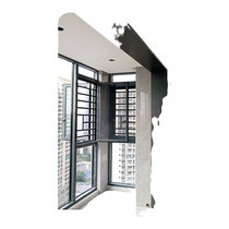 Aluminum alloy door cover cream door cover stainless steel door cover seamless aluminum alloy cover aluminum alloy pass door cover extremely narrow