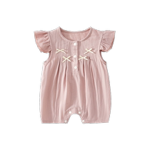 Baby clothes summer clothes thin ones newborn girl onesies full moon hundred days summer clothes crawling clothes summer clothes