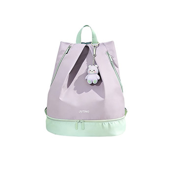 Three-layer waterproof wet and dry separation swimming bag