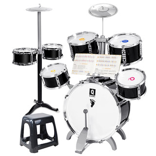 架子鼓儿童初学者玩具男孩家用1-8岁3宝宝乐器式4小女孩5生日礼物