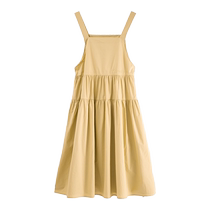 Girls suspender skirt summer dress 2024 new fashion girls college style junior high school student high school student princess skirt suit