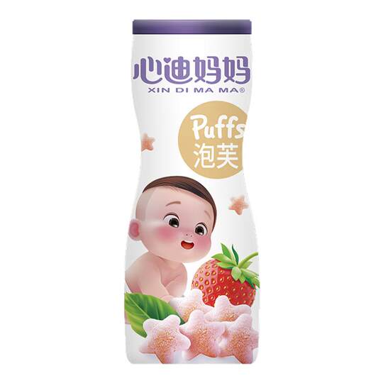 Xindi Mama Star Puffs zergehen auf der Zunge