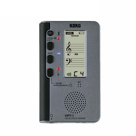 KORG科音VPT-1人声音准训练器五线谱视唱专业调音器校音器定音器