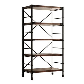 Japanese style multi-layer storage double solid steel columns