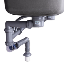 Submarine kitchen sewer pipe single-slot sink drain deodorant drain pipe sink drain set accessories