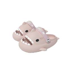 Seve colorful shark slippers Children in summer boys and girls Baby Babble Blossoms can not fall off with sandals holes