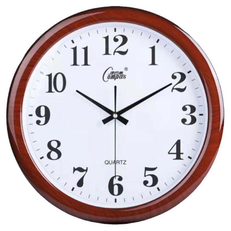 Combasi clock living room wall clock simple and fashionable home clock hanging table mute quartz clock modern bedroom wall clock