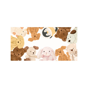 Midisha cartoon imitation cashmere keyboard pad winter plush Midisha cartoon imitation cashmere keyboard pad winter plush