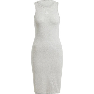 Adidas/阿迪达斯正品三叶草女士修身圆领无袖连衣裙IR5923
