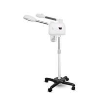 Hot and cold dual spray facial steamer hot spray instrument beauty salon dedicated to open pores household facial hydrating nano spray machine