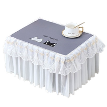 Customized all-inclusive microwave cover printer cover dust cover electric oven oil-proof dust cover lace cover cloth cover