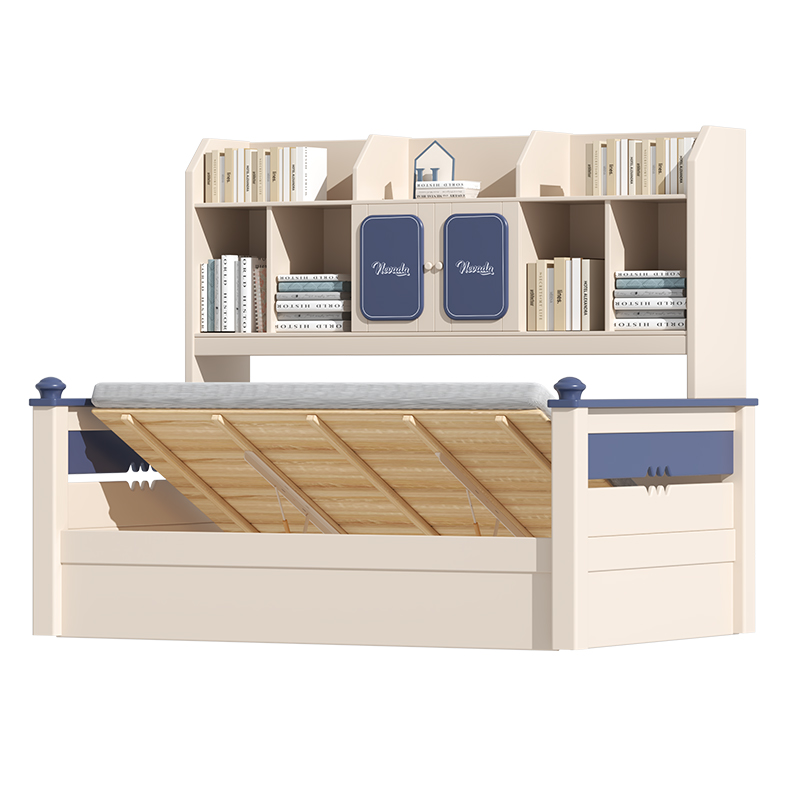 50% off cherry wood wardrobe bed with multiple functions