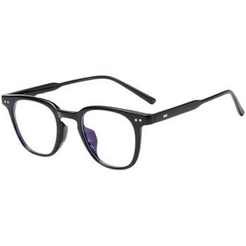 Korean classic black frame myopia glasses