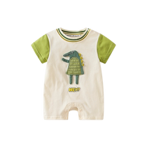 Chasse à léventail Clothes Bébés Été Robe dété Baby Conjoint Clothes Plein Moon 100 Days Super Cute et Cute Thin-style Harvest Summer