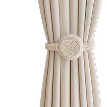 Simple and light luxury curtain straps one pair of magnetic curtain buckles punch-free straps creative gauze drawstrings and drawstring buckles