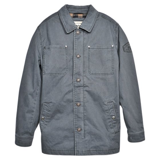
MCS men's clothing originated from Marlboro spring and autumn style solid color retro casual high-end slim jacket