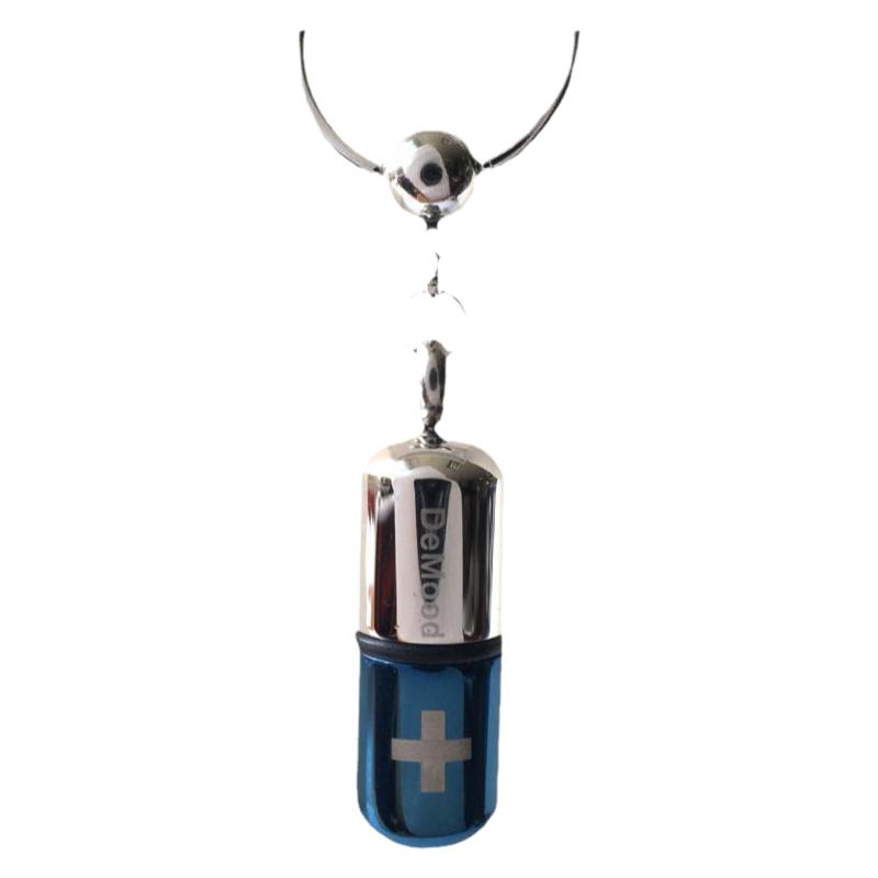 Original titanium steel pill pendant nipple ring