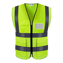 Construction site vest reflective safety vest construction sanitation garden highway traffic clothing LOGO printed custom jacket