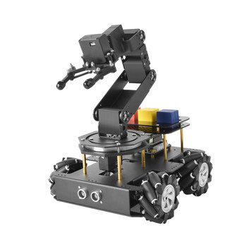 Intelligent chassis car tracking and obstacle avoidance handling robot