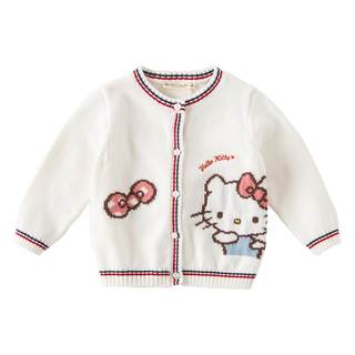 David Bella girls' knitted cardigan jacket