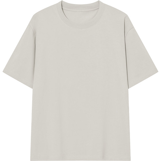 7A antibacterial cool mercerized cotton T-shirt quick drying and breathable