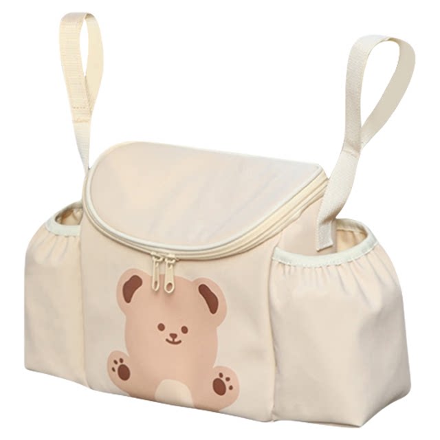 Electric vehicle storage hanging bag large capacity mobile phone charger waterproof partition storage front multi-function storage bag