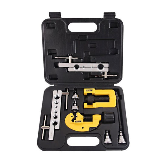 得力铜管扩口器扩管器偏心胀管器扩孔扩喇叭口空调管冰箱制冷维修