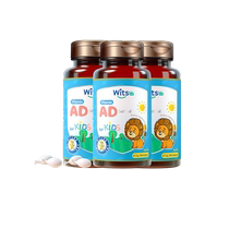 (Self-operated) witsbb Jianminsi Vitamin AD Capsule Drops for children with AD sensitive babies to promote calcium absorption ad*3
