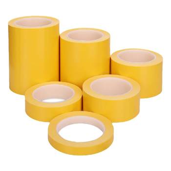 ໂລໂກ້ສີເຫຼືອງ PVC ເຕືອນ tape ສາຍຄວາມປອດໄພ zebra crossing ເຕືອນ tape ໂດດດ່ຽວ tape ໄຟດິນສາຍຈຸດຫມາຍປາຍທາງສາຍດິນປ້ອງກັນຮູບເງົາ tape ກອງປະຊຸມຝຶກອົບຮົມເຄື່ອງຫມາຍ tape ພື້ນເຮືອນທີ່ທົນທານຕໍ່ການສວມໃສ່ຫນາ.