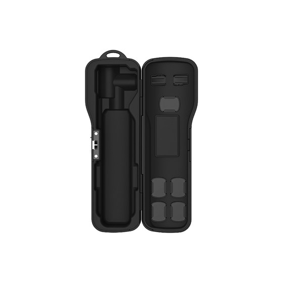 BRDRC适用大疆Pocket3/4保护壳 灵眸POCKET4P收纳保护盒镜头云台夹翻盖保护套兼容原装卡扣防刮壳配件