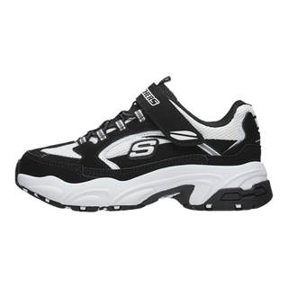 Skechers斯凯奇秋冬新款男童复古拼接熊猫轻质耐磨运动鞋98170L