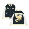 Champion men's contrasting color baseball jacket