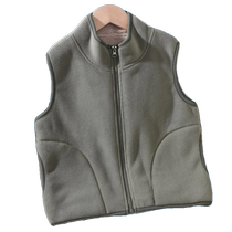 A winter childrens warm top autumn and winter velvet thickened bottoming shirt vest for boys and girls to wear outside