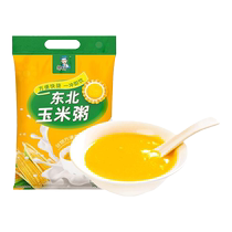 Northeastern polenta ready-to-eat small package bagged coarse grain polenta breakfast saccharin-free meal replacement nutritious meal for pregnant women