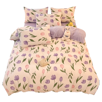 2023 new milk velvet quilt cover single piece winter coral velvet quilt cover 150x200x230x240 double-sided plus velvet