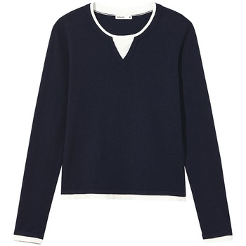 25 new autumn women's fake two-piece sweater