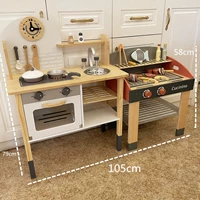 Классическая кухня G тип+Cu стойка для барбекю