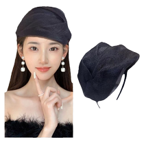 Shade White Hair Accessories Cover the Divine Lady Summer Thin Hair Stirrup Style Head Hoop Hair Caves 2024 New Hair Accessories