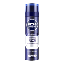 Nivea mens shaving cream shaving foam softens beard skin care shaving foam is refreshing clean and smooth