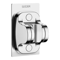 304 stainless steel punch-free shower head bracket bathroom shower shower head hanging base fixed artifact 1822