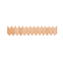 Piano key solid wood clothes hook entry door bedroom door wooden hook without punching clothes hanger wall hanging