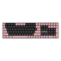 Wireless mechanical keyboard tea red axis notebook desktop computer girls game office silent black powder high value