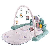 Pedantic Piano Baby Fitness Rack Instrumental Baby Lying With Play Toy Bed Bell pedal kick 0-3 months 1 year old gift