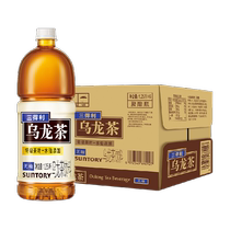 SUNTORY Suntory Oolong Tea (sans sucre) boisson au thé boîte entière 1250 ml * 6 bouteilles rafraîchissantes et anti-graisses