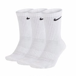 Nike Nike socks for men and women pure cotton mid-tube white spring and summer socks sports socks basketball stockings SX7677