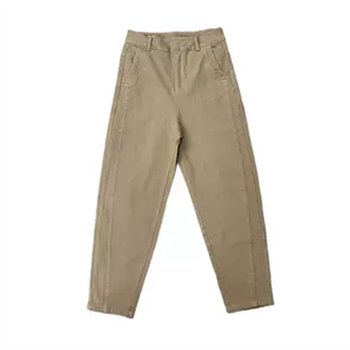 ແອວສູງ versatile ເຮັດວຽກປົກກະຕິ pants ຂອງແມ່ຍິງ denim ກາງເກງຊື່