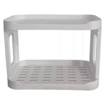 Japanese desktop double-layer storage rack